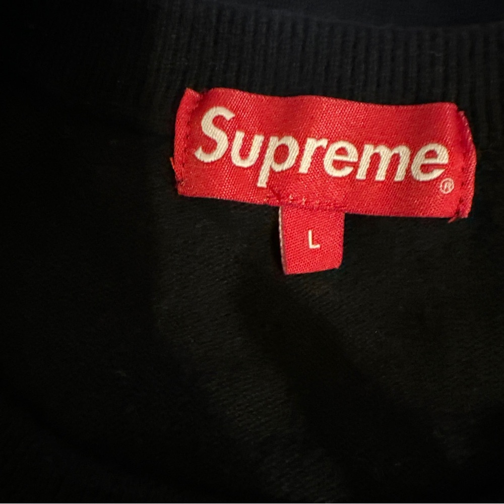 Supreme Split Logo Pullover - image 2